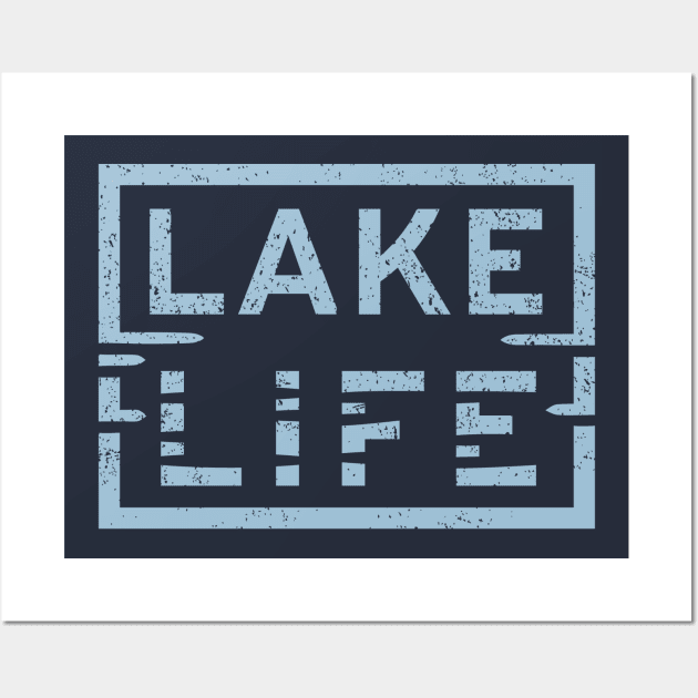 Lake Life Wall Art by visualcraftsman